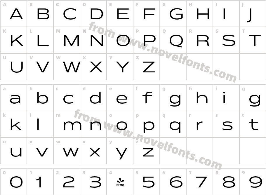FSP DEMO Matrice Regular RegularCharacter Map