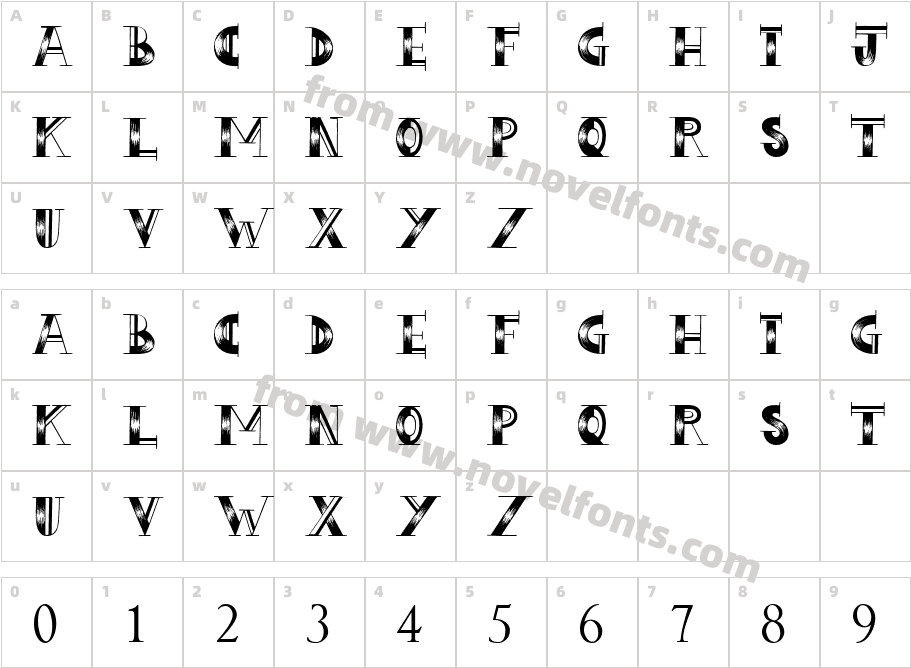 Love HueCharacter Map