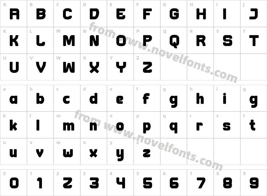 FRIGO BlackCharacter Map