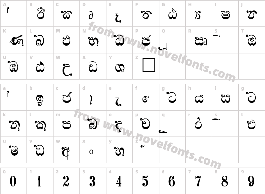 FS MAN Ol琪.Character Map