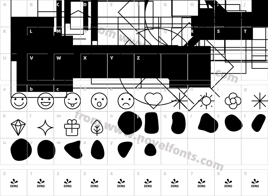 FSP DEMO Quasar Other Creatives RegularCharacter Map