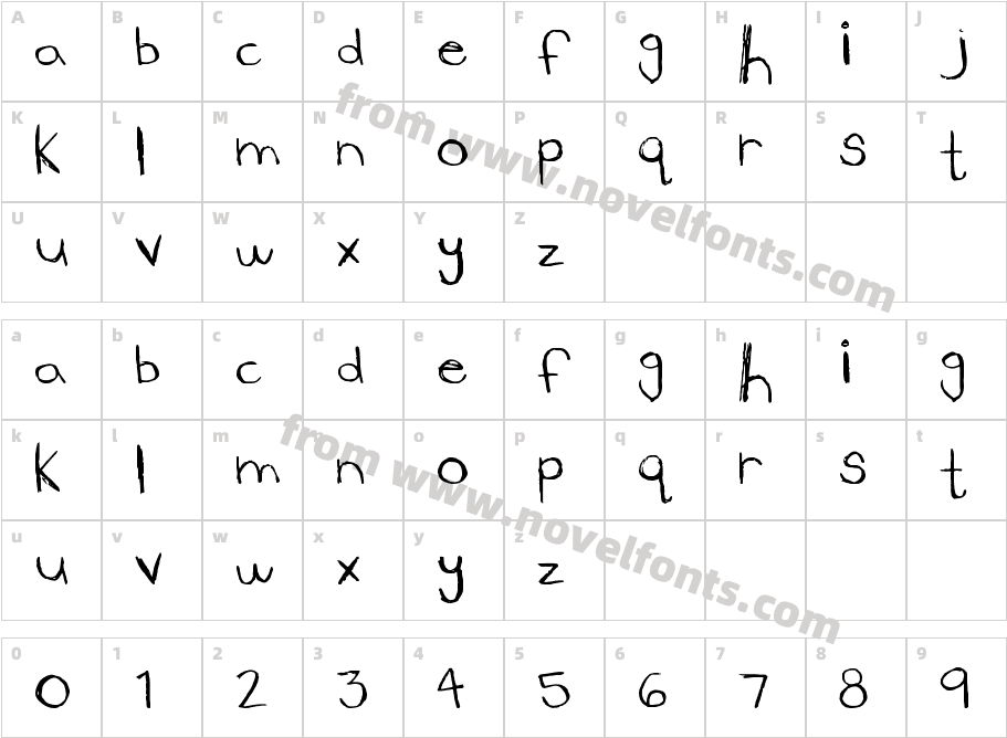 LowerSideCharacter Map