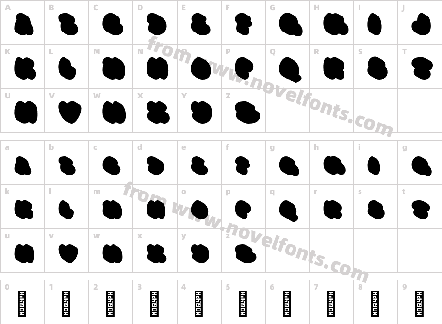 Fanky Bubble Personal Use ExtrudeCharacter Map