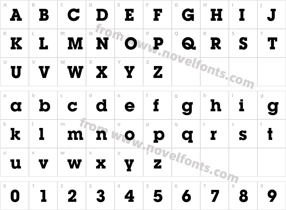 LubalinGraphITCbyBT-BoldCharacter Map