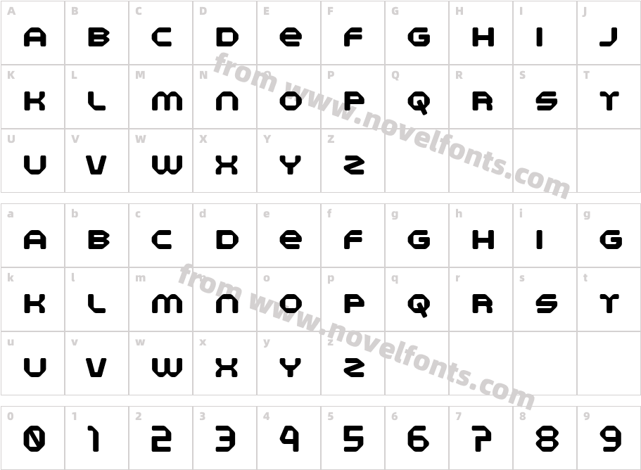 Fastmode DemoCharacter Map