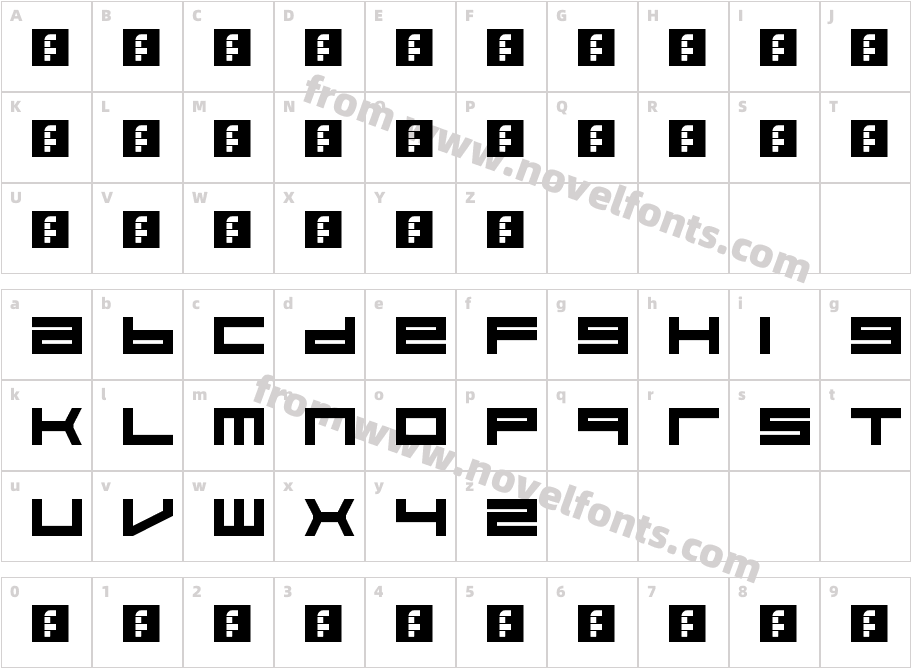 Feisar RegularCharacter Map