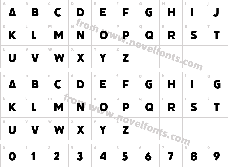 Filicudi SolidCharacter Map