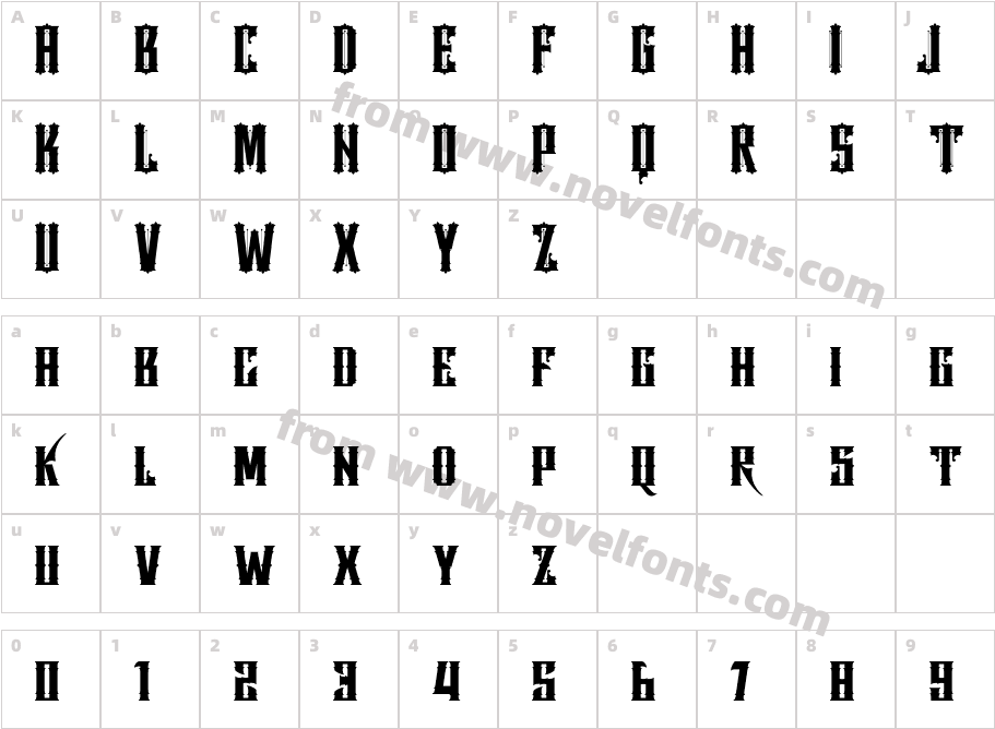 Fire Skin VMFCharacter Map