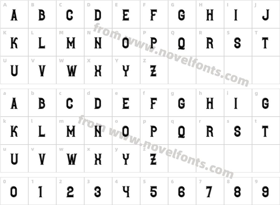 Fishman FullCharacter Map