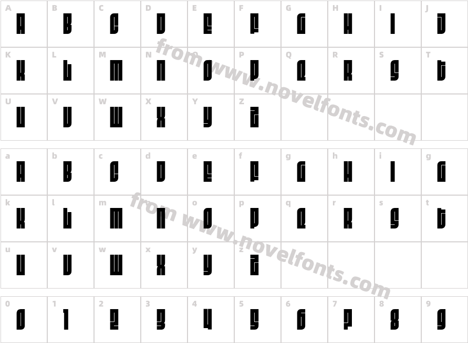Fit Devanagari RegularCharacter Map