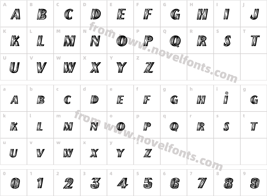 FlashCharacter Map