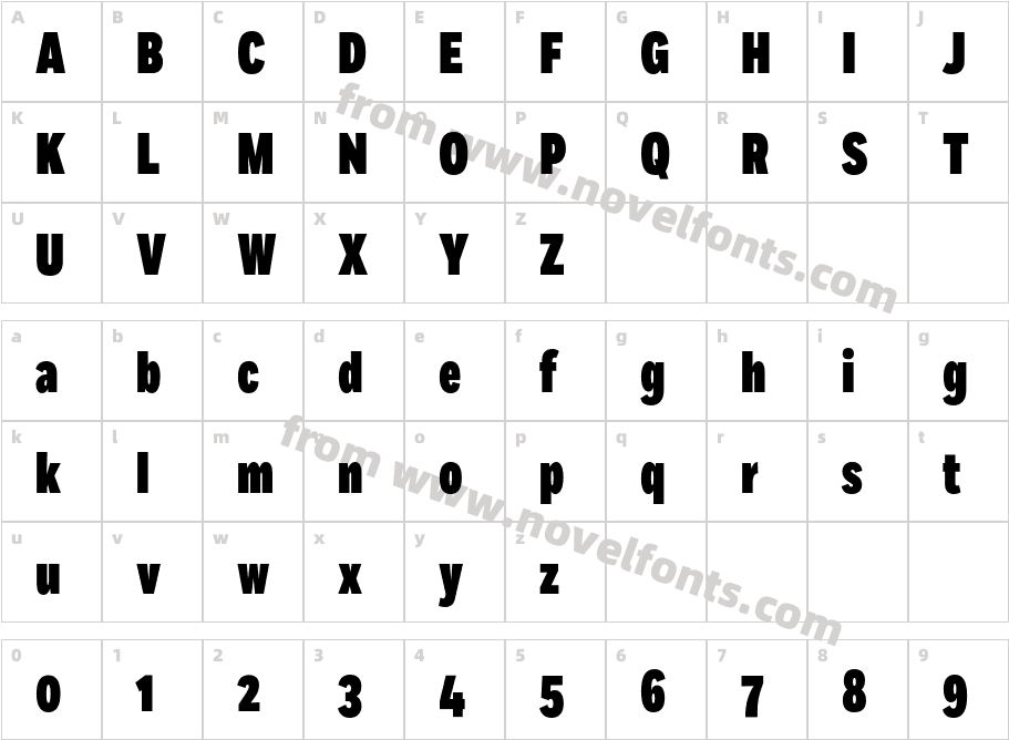 Fort X Cond BlackCharacter Map