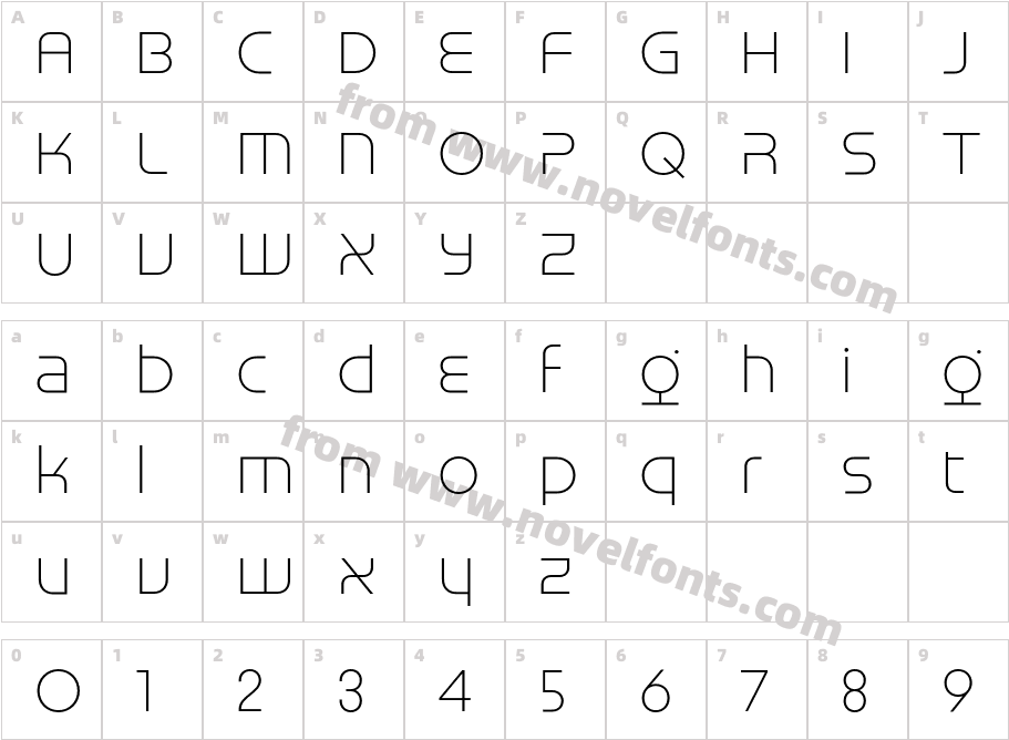 Franci B TRIAL LightCharacter Map