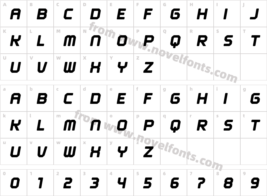 Frankerd DemoCharacter Map