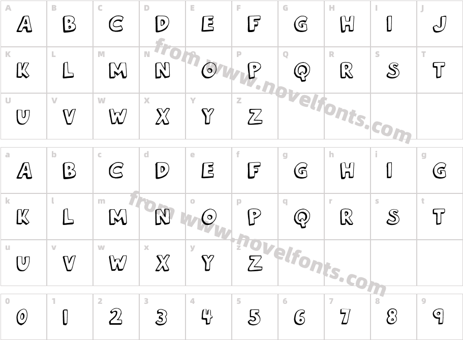 French_ FriesCharacter Map
