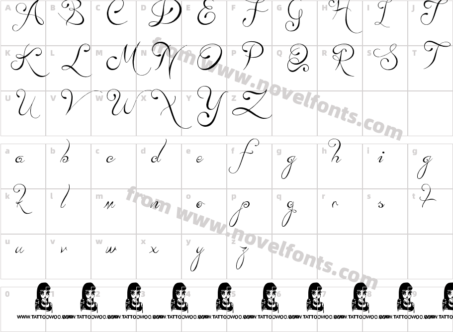 Lydia Puente)Character Map