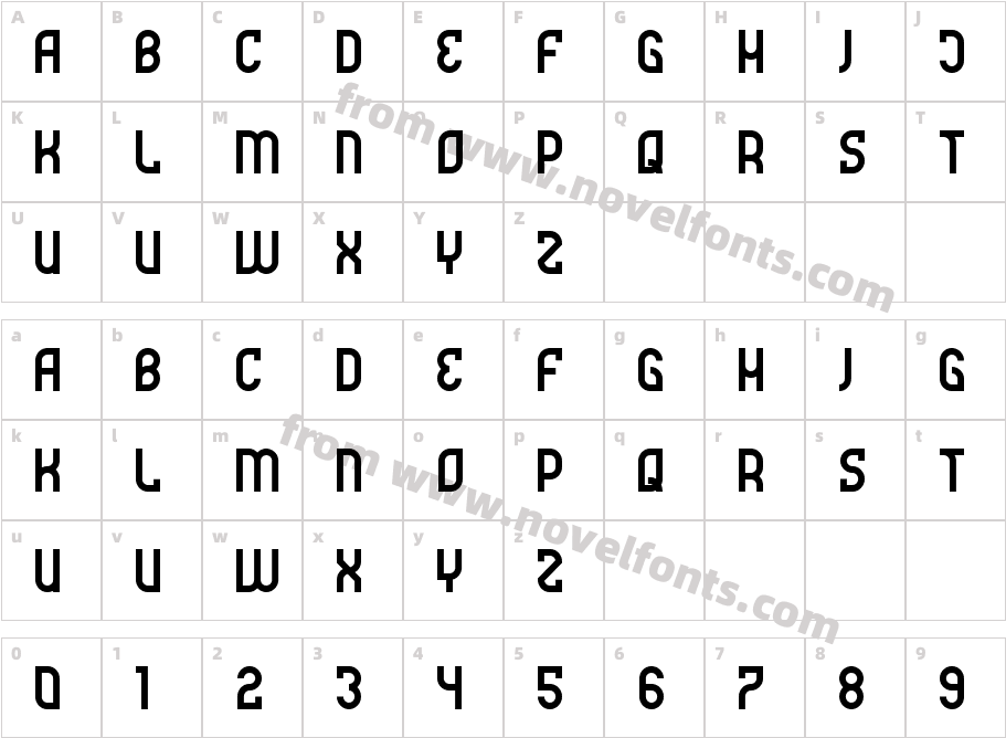 FutronsCharacter Map