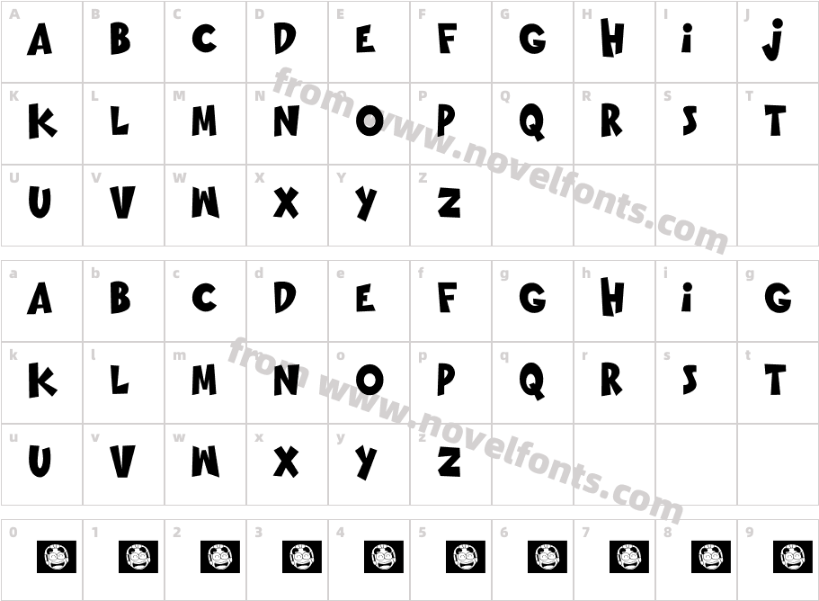 GOING MERRYCharacter Map
