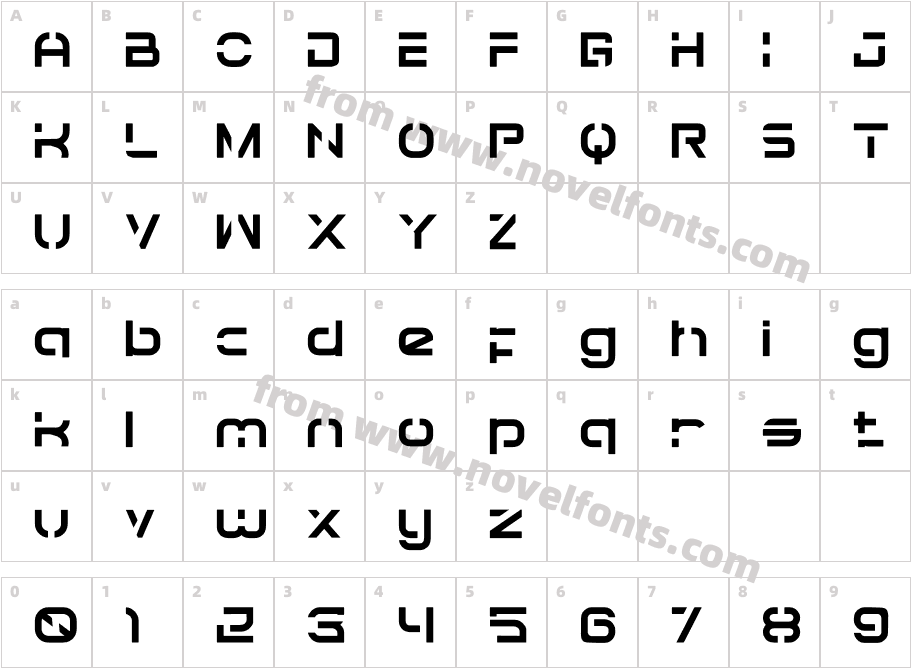 GORECHCharacter Map