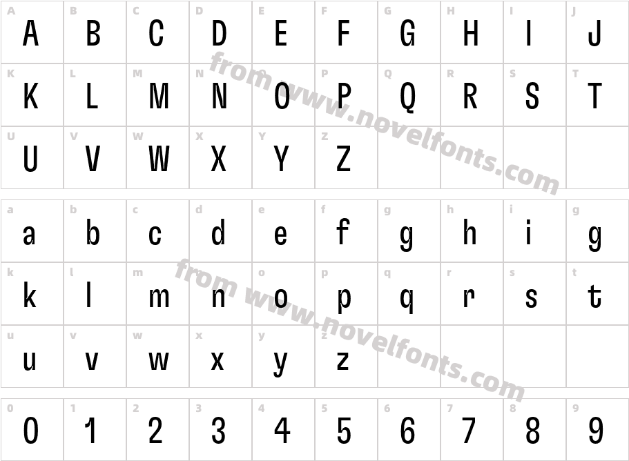 GT Flexa Trial Cm RgCharacter Map