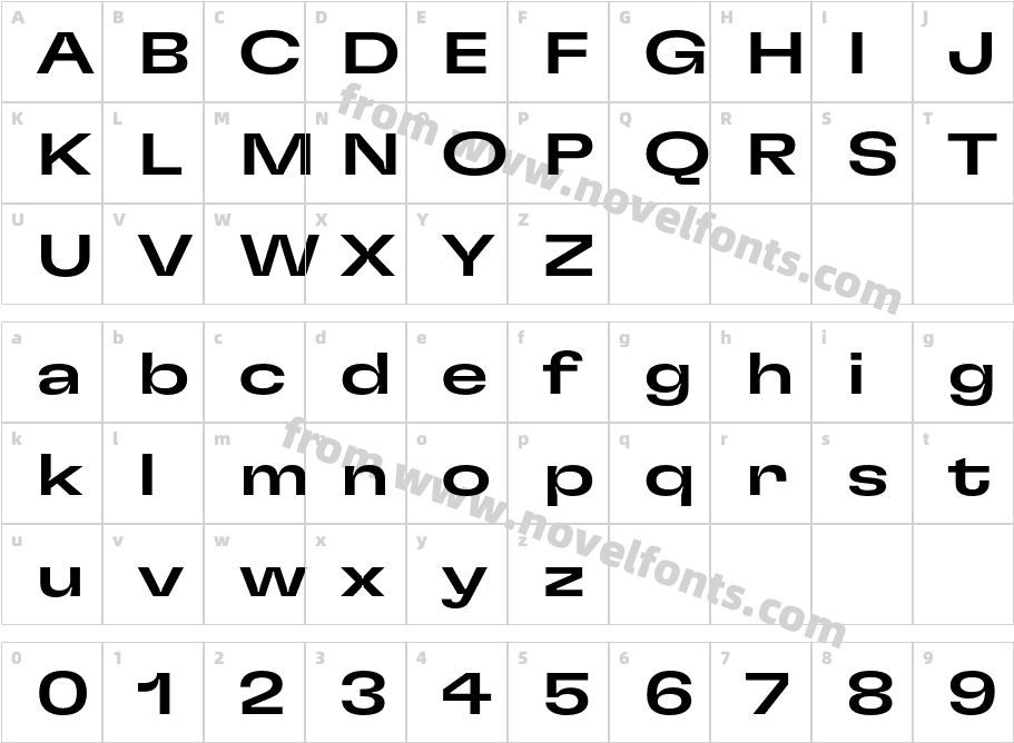 GT Flexa Trial Exp MdCharacter Map