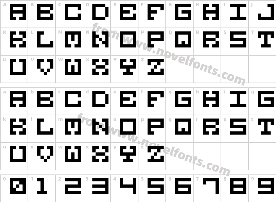 M38_GORILLACharacter Map