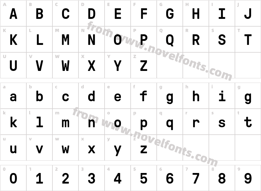 GT Pressura Mono Trial MdCharacter Map