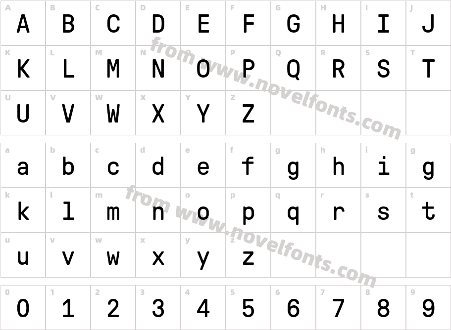 GT Pressura Mono Trial RgCharacter Map