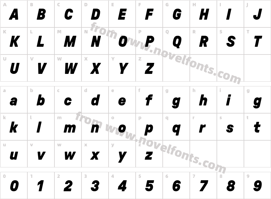 GT Pressura Trial Bl ItCharacter Map