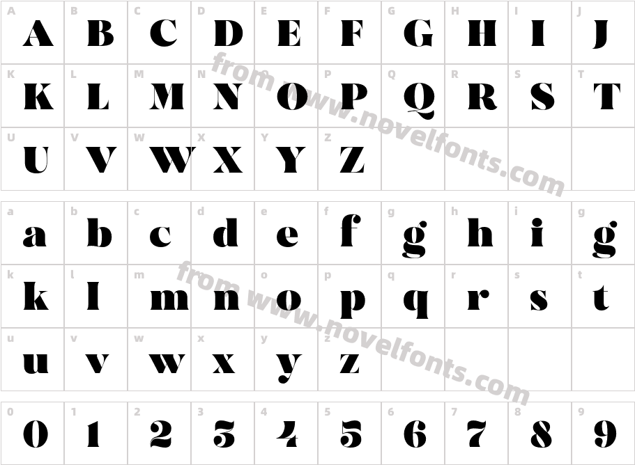 MADEBrunoCharacter Map