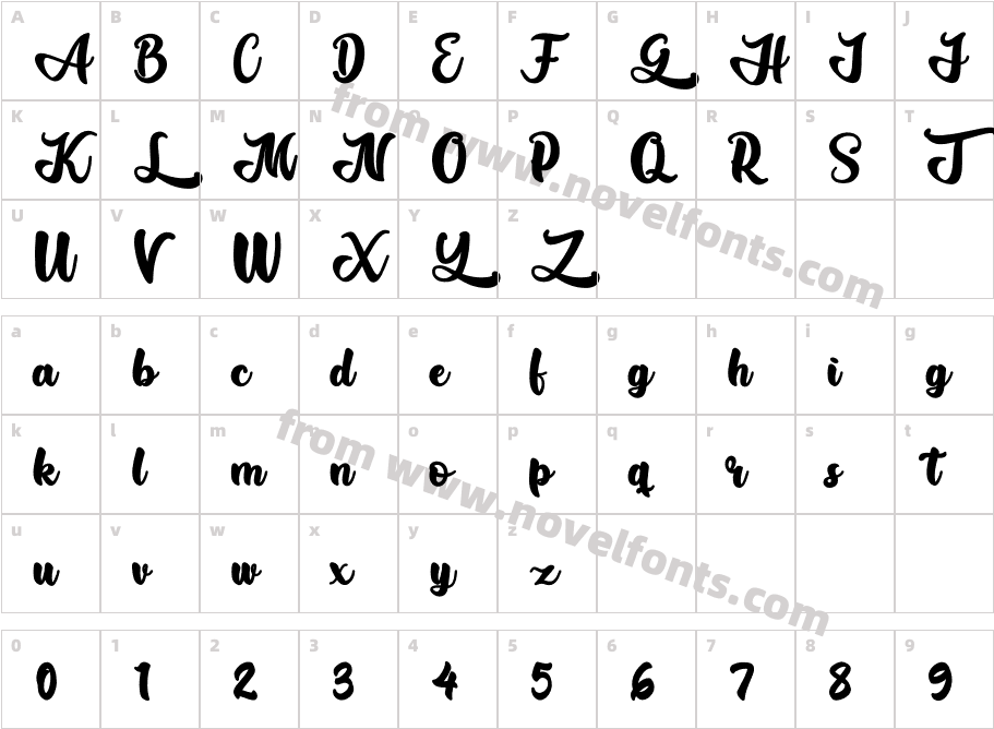 Gadimon BasicCharacter Map