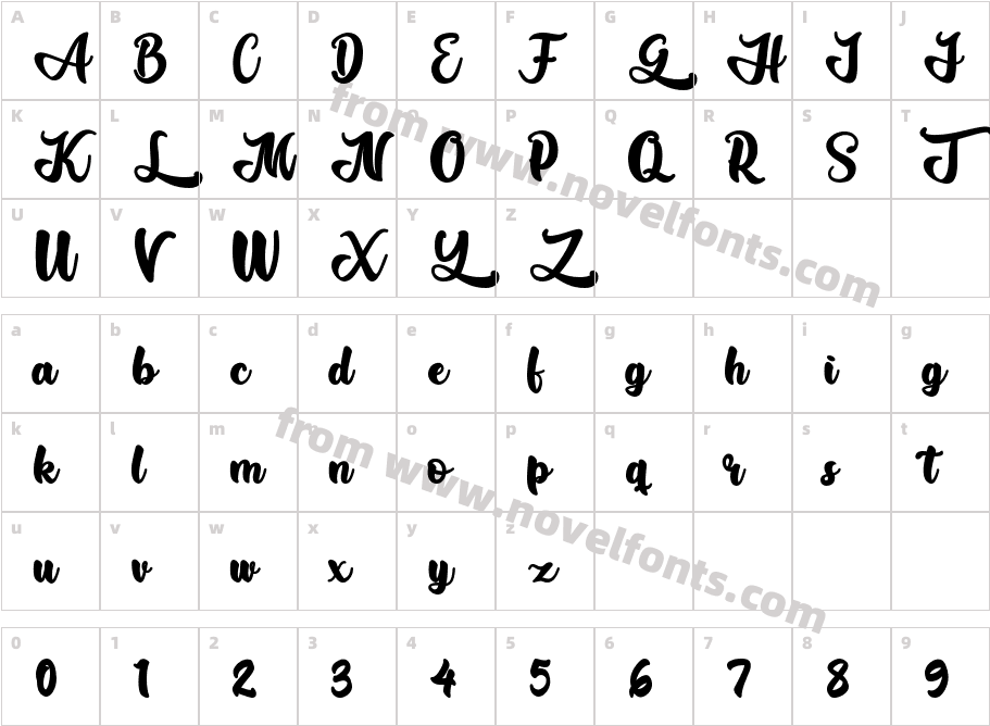 Gadimon BasicCharacter Map