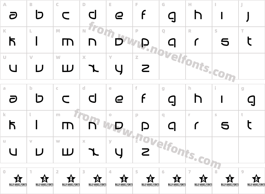 MANABUCharacter Map