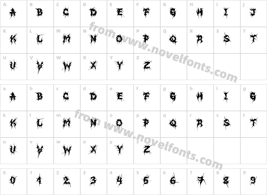 MB EvilGhostCharacter Map