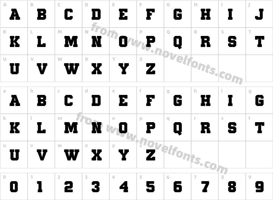 Gamarasa Black RoundCharacter Map