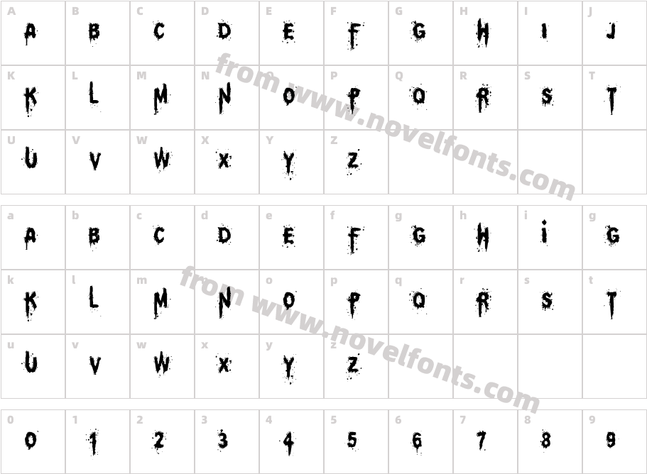 MB Think TwiceCharacter Map