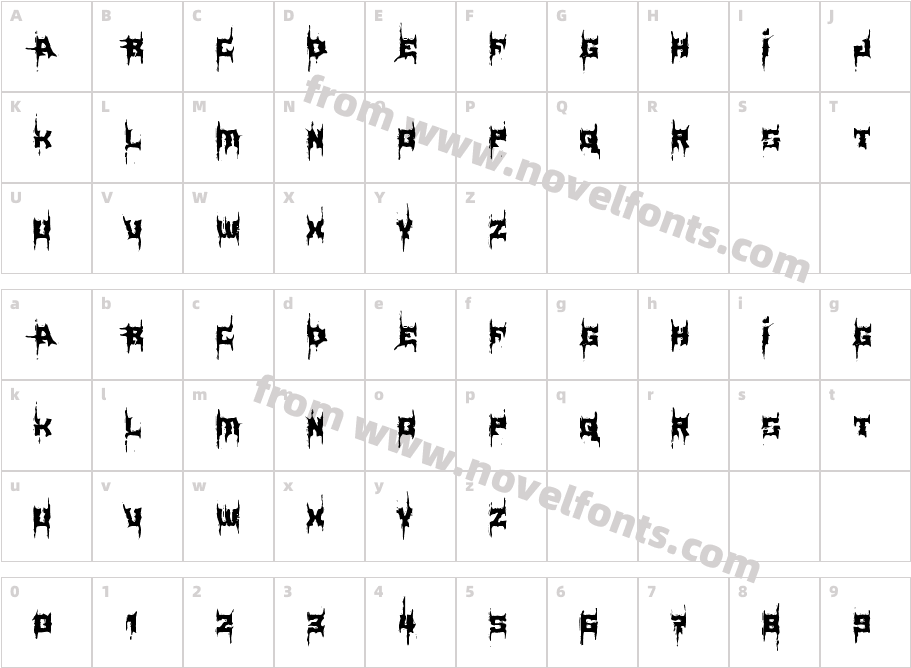 MB-Element BrutalizedCharacter Map