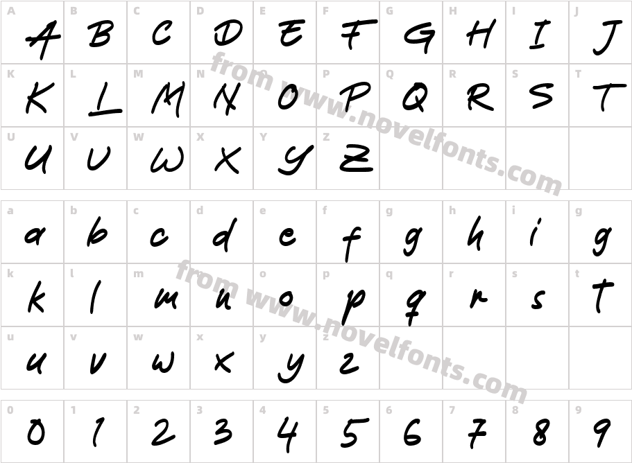 GamodaCharacter Map