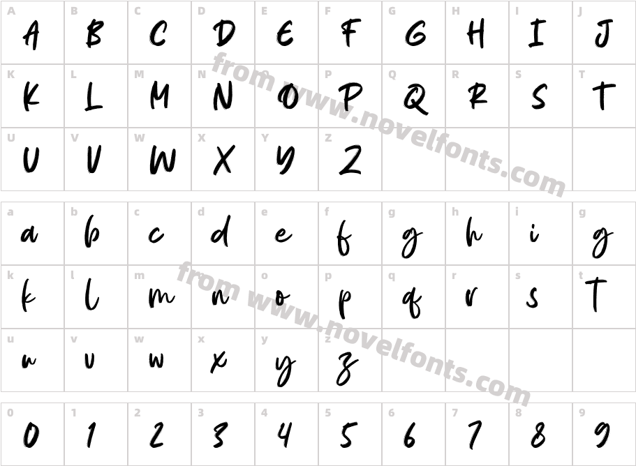 GaremyCharacter Map