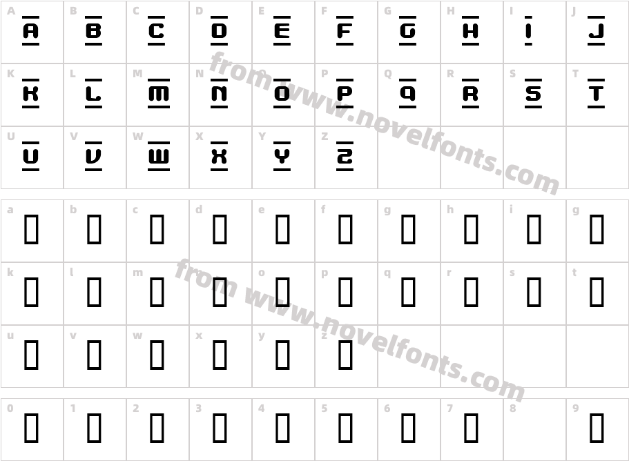 MDMA (beta)Character Map