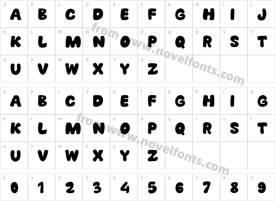 GentonkCharacter Map