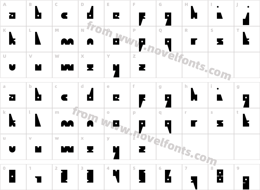 Get FreeCharacter Map