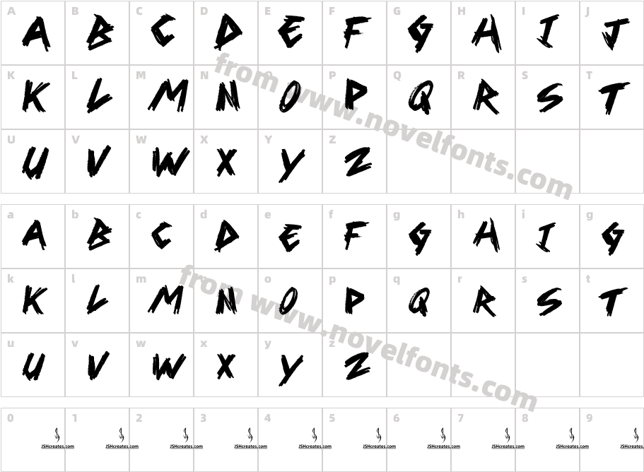 Ghetto QueenCharacter Map