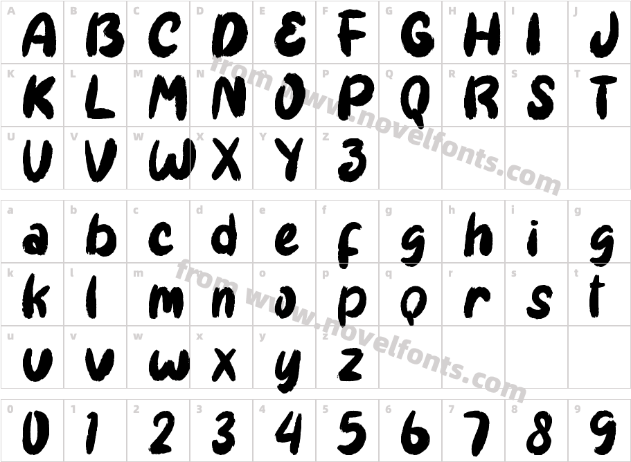 Ghost BomberCharacter Map