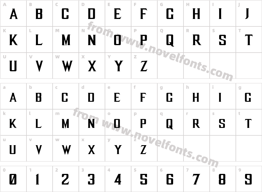 MKX TitleCharacter Map