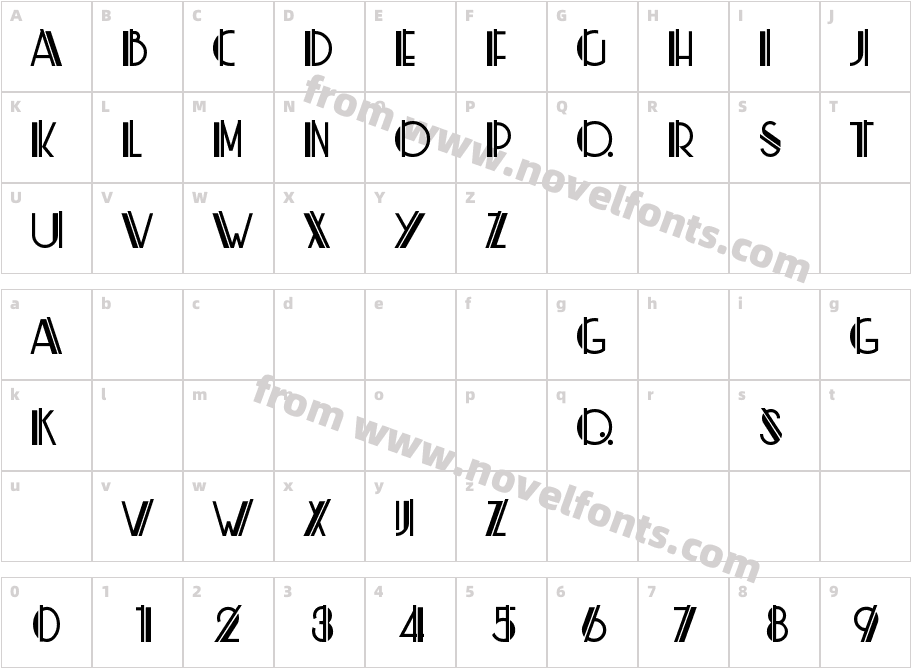 ML ZigZag KKCharacter Map