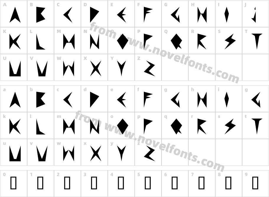 MND Pinballer Fill 1Character Map