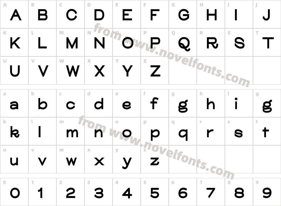 Glora BlackCharacter Map