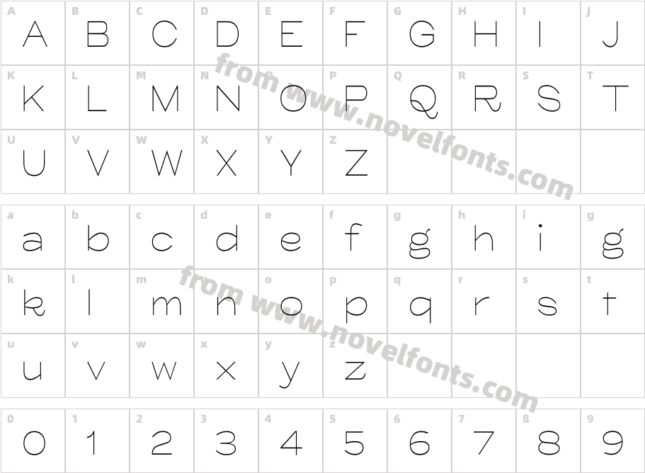 Glora LightCharacter Map