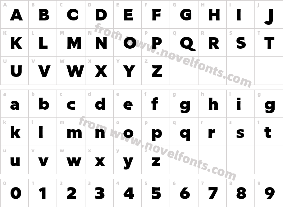 Glot Round BlackCharacter Map